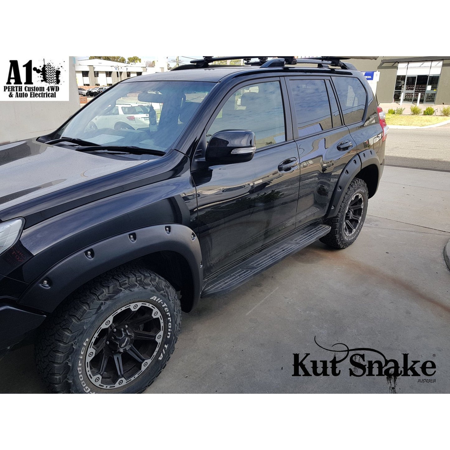 Toyota Prado LC150 2009-2022 Kut Snake Flares