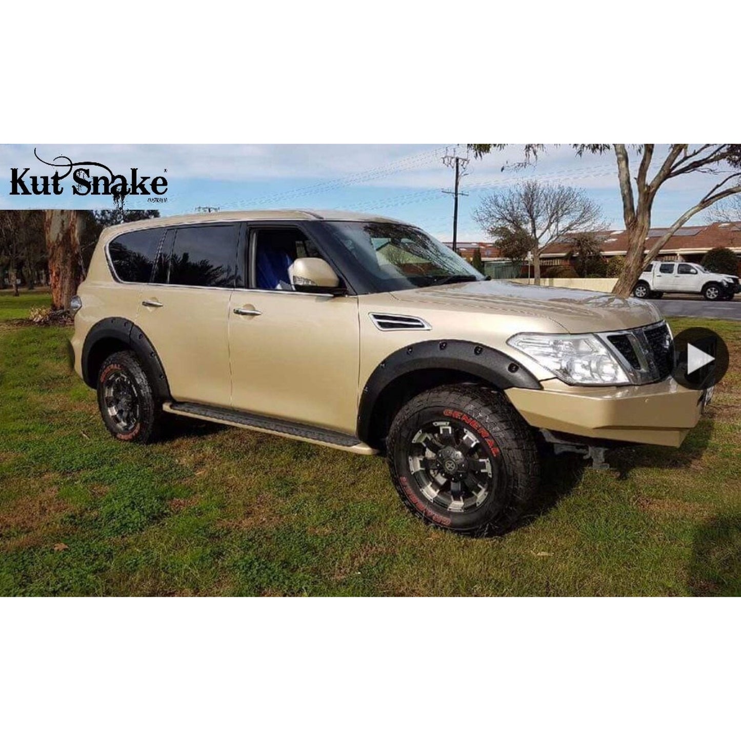 Nissan Patrol GU6 2017-Onwards Kut Snake Flares