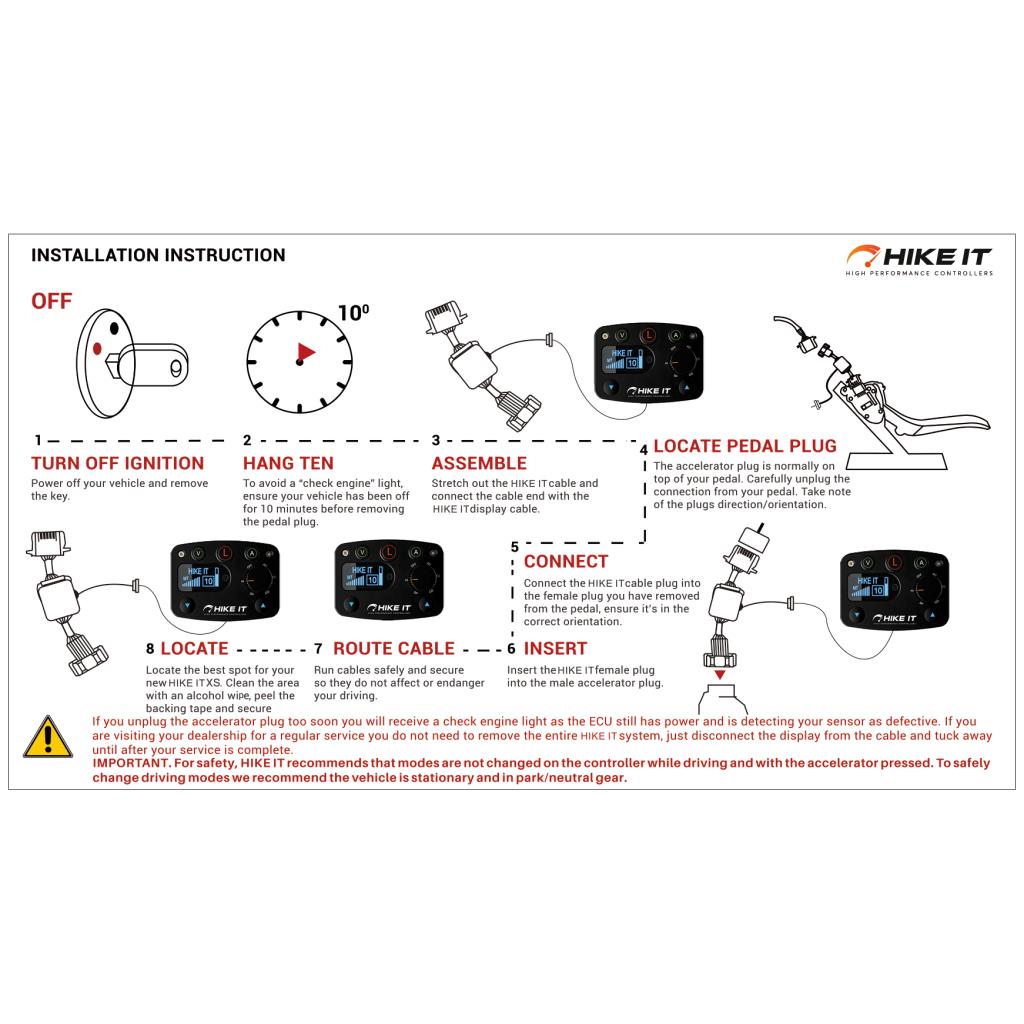 Hikeit XS Throttle Controller Suit Holden