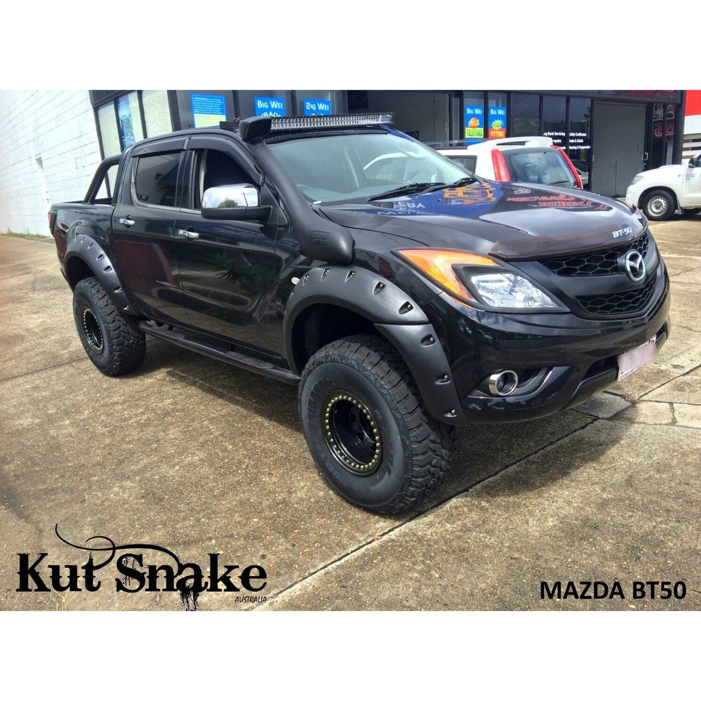 Mazda BT50 2011-2022 Kut Snake Flares