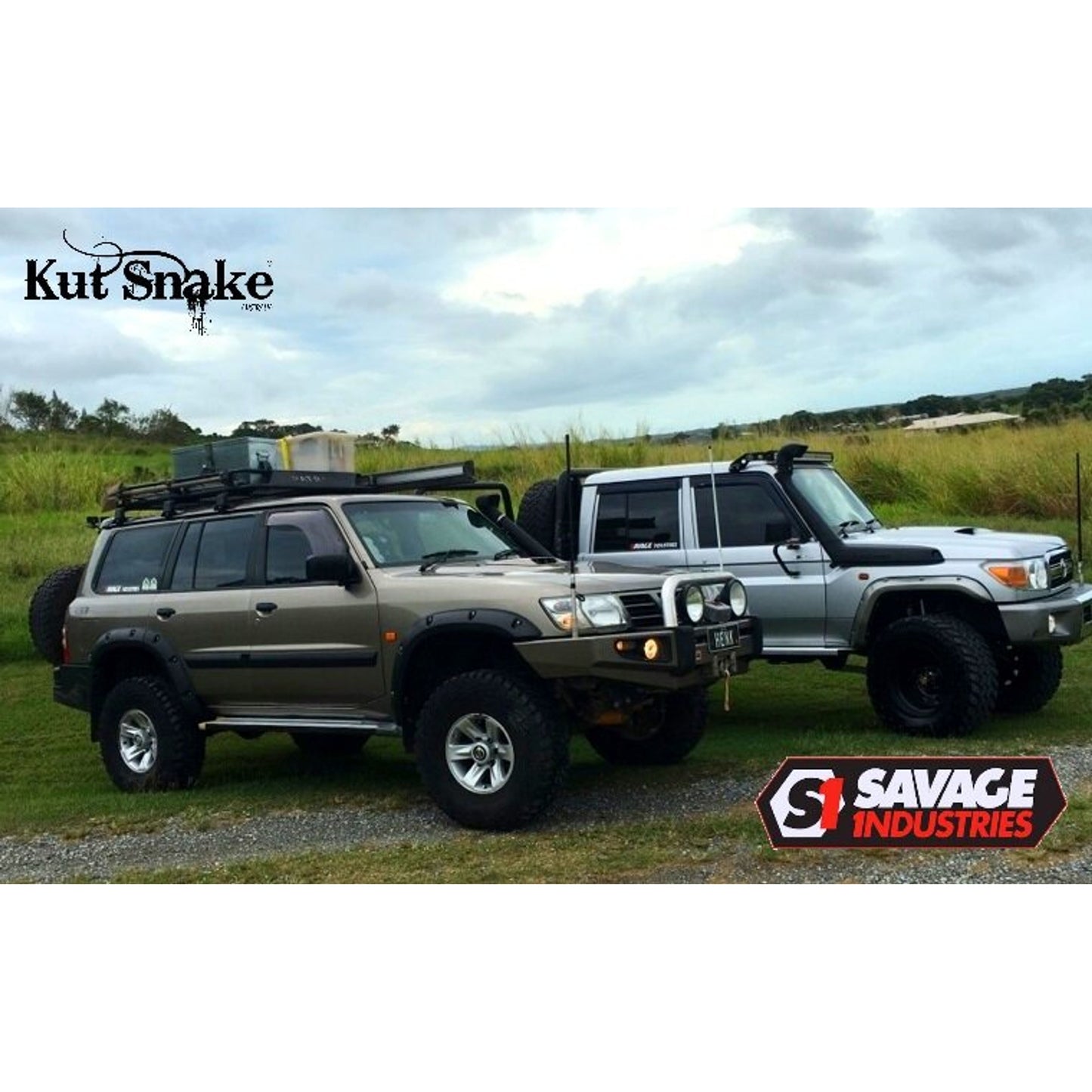 Nissan Patrol GU1 / GU2 / GU3 1997-2004 Kut Snake Flares