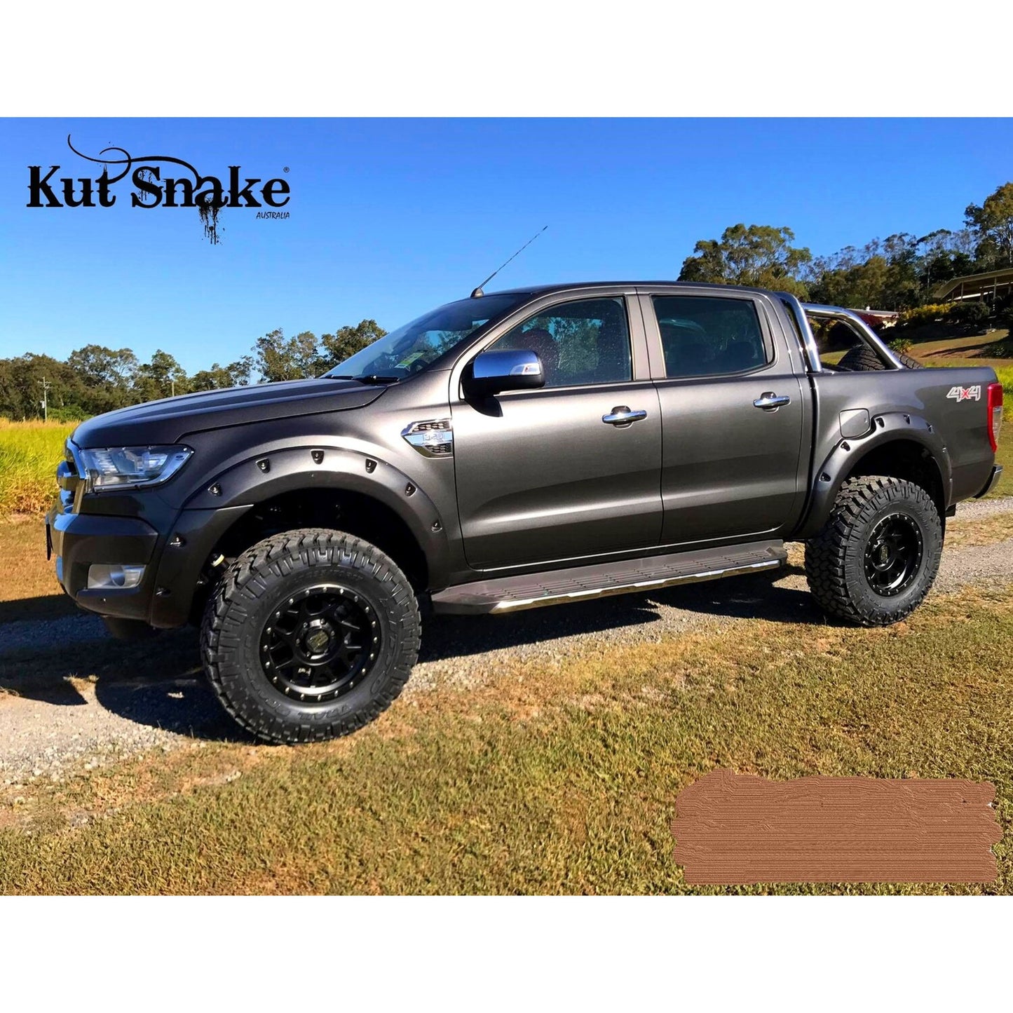 Ford Ranger PX 2010-2022 Kut Snake Flares