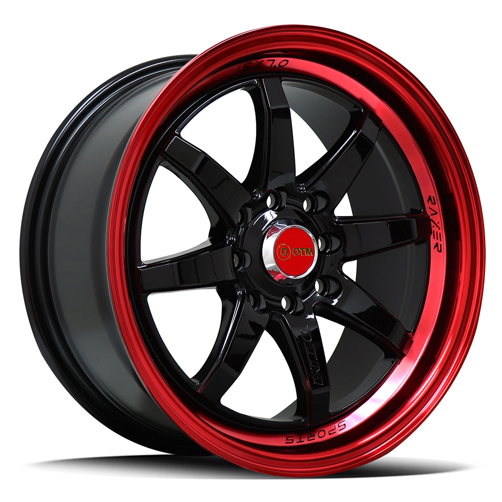 DTM OLD-SKOOL 3730  ATOM BLACK RED