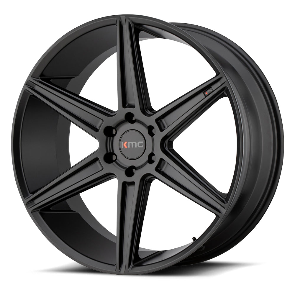 KMC KM711  PRISM SATIN BLACK