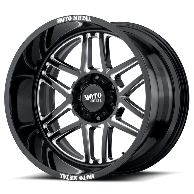 MOTO METAL MO992  FOLSOM BLACK MILLED