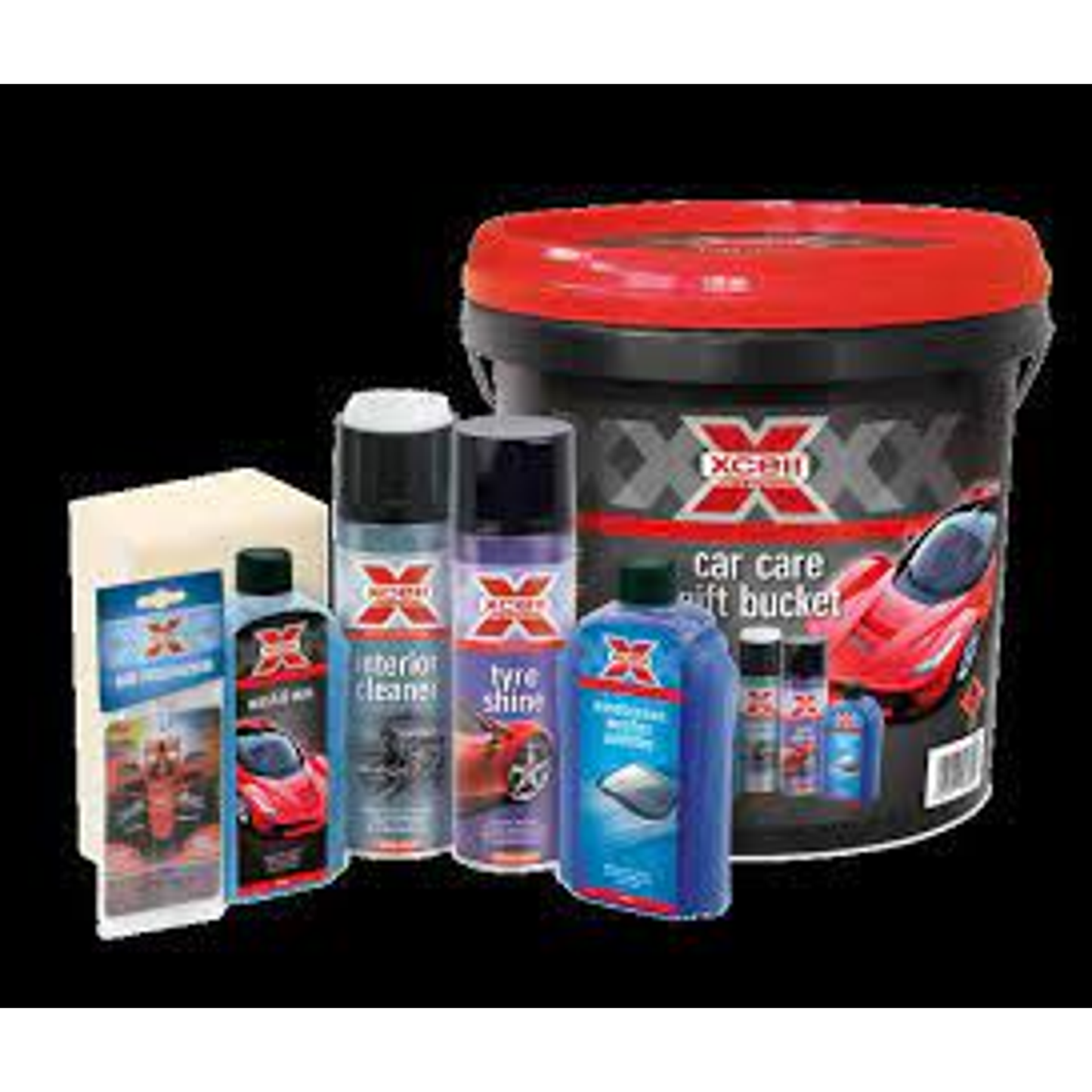 Xcell 7Pc Car Care Gift Bucket 10l